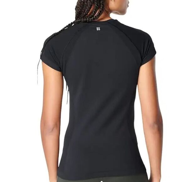NWT Sweaty Betty Athlete Seamless Workout Tee Size M - Picture 2 of 7